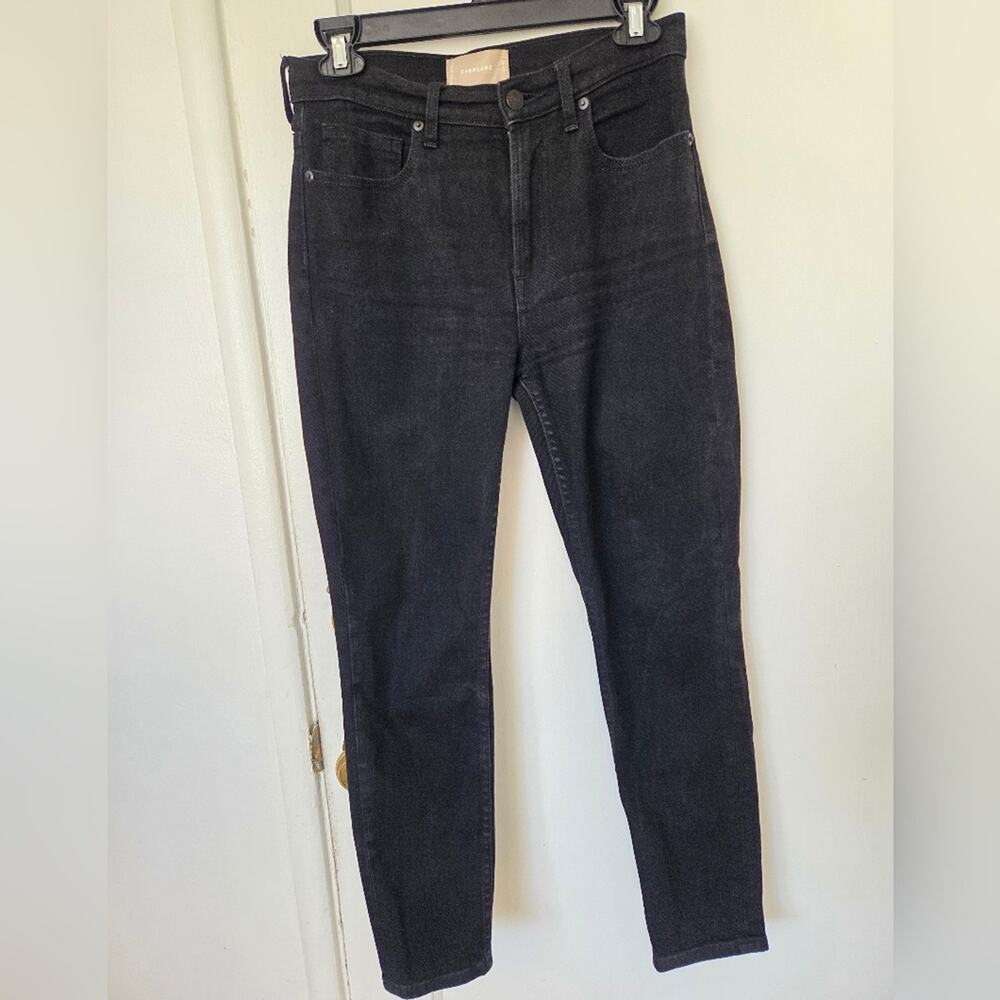 Everlane The High Rise Ankle Black denim jeans 27